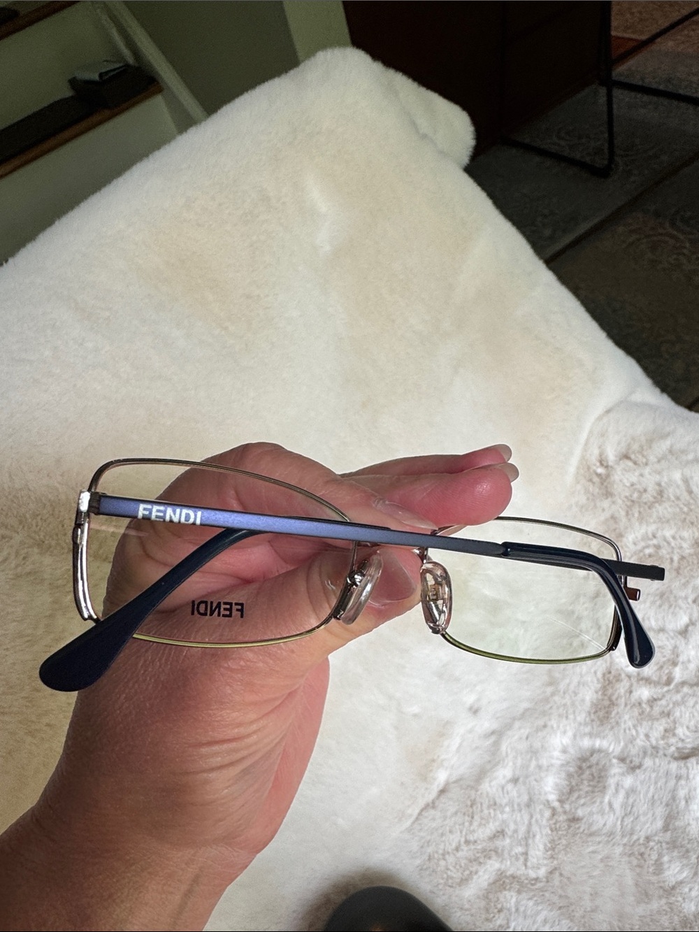 FENDI NEW GLASSES WITH CASE & HALOGRAM F959